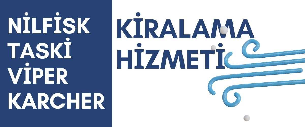 Nilfisk Viper Temizlik Makinesi Kiralama Hizmeti